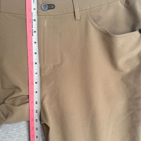 Public Rec Everyday Golf Performance Tech 5 Pocket Pants Beige Mens 38/36 Stretc - Picture 8 of 12